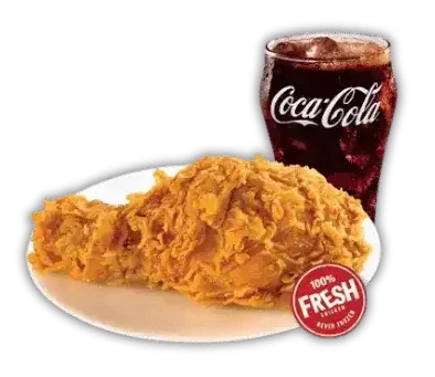 Tex Deals - 1pc Chicken Combo