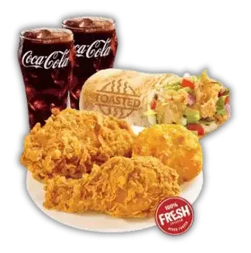 2pc Chicken with 1 Mexicana Wrap Combo