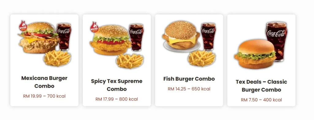 Burger Combos