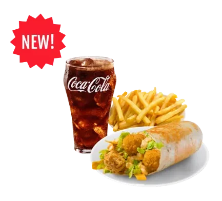 Crunchy Jalapeno Wrap Combo A